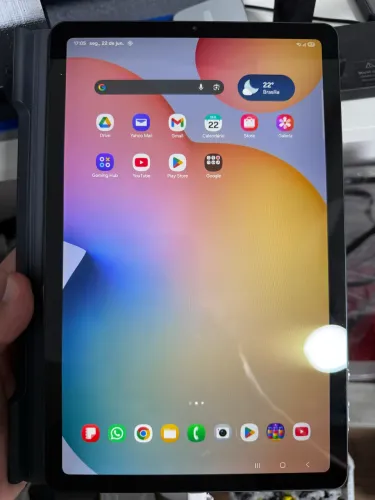 Tablet Samsung Tab S6 Lite novíssimo com NF