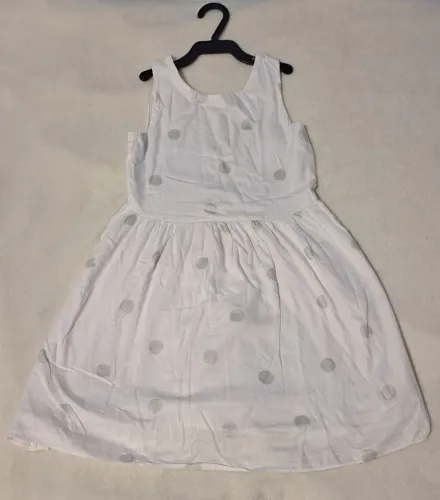 vestido branco malwee 8 anos