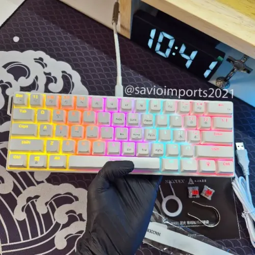 Teclado Mecânico AJAZZ NK61 (Novo)