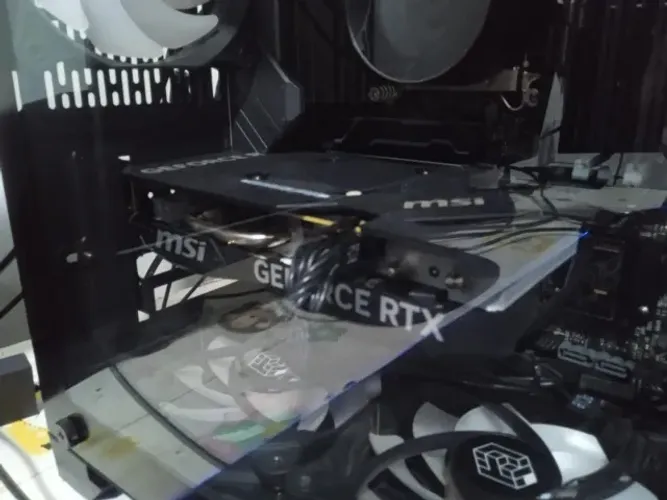RTX 4060 TI Ventus 2X Black 8G MSI NVIDIA GeForce, 8GB GDDR6, DLSS, Ray Tracing