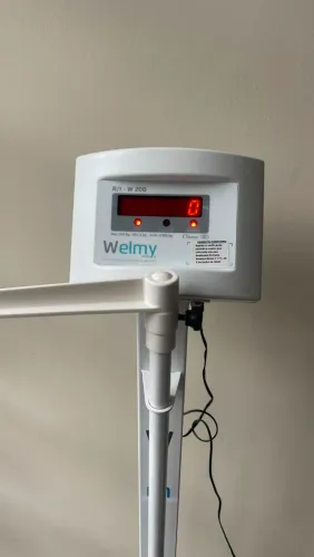 balanca antropométrica digital com estadiometro welmy