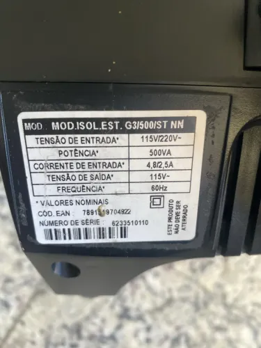MÓDULO ISOLADOR ESTABILIZADOR 500V POTÊNCIA 