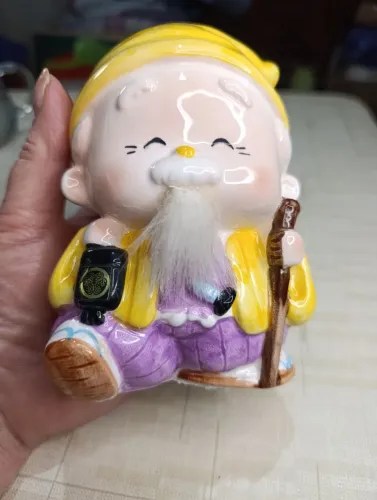 Cofrinho em porcelana 