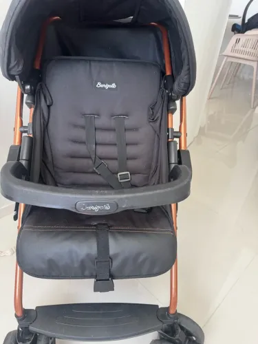 Kit bebê conforto e carrinho burigotto
