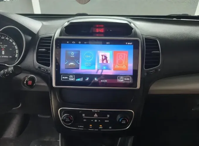 Kit Som Automotivo Completo: Multimídia Slim + Módulo Stetsom IR400.4 + Falantes Kia
