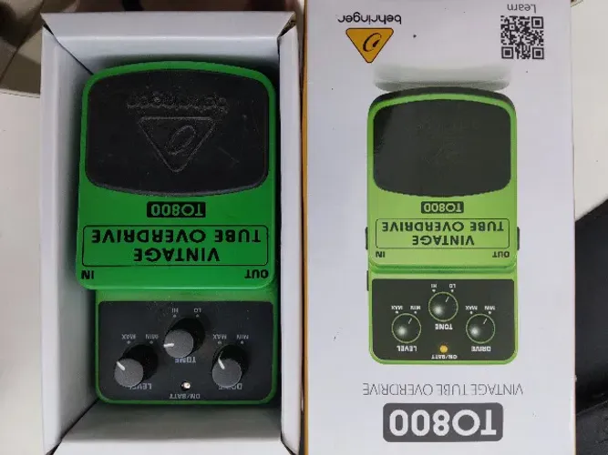 Pedal Tube Overdrive TO800 Behringer
