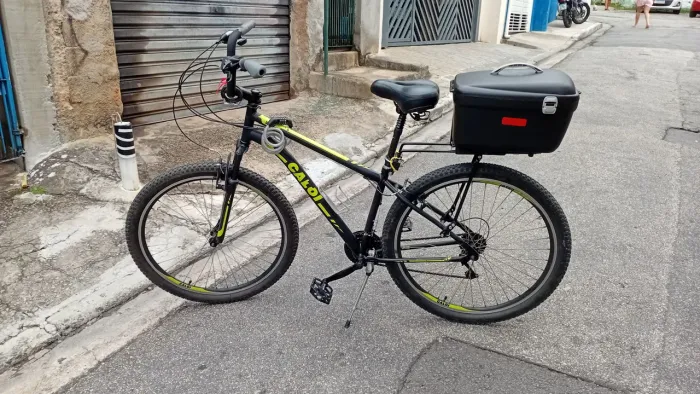 Caloi Velox aro 29 c/ Baú 