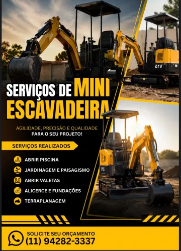 SERVIÇOS DE ESCAVAÇÕES 