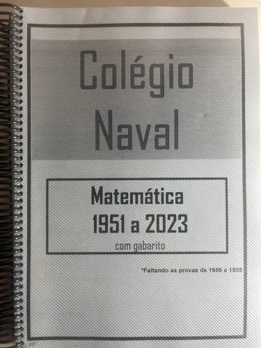 Matemática do Colégio Naval 1951 a 2023
