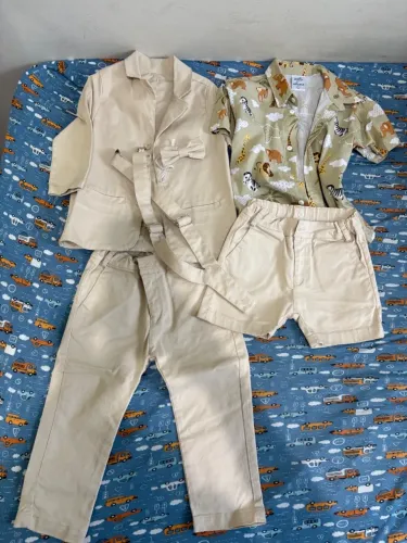Conjunto aniversário Safari 1 ano