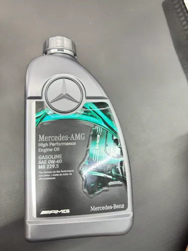 Óleo 0w40 Mercedes-AMG high performance 