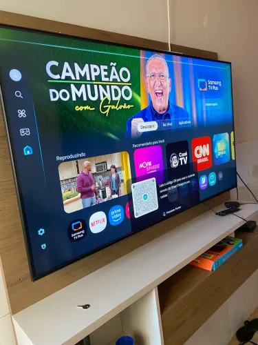 Tv Samsung 55 polegadas semi nova ainda acompanha caixa