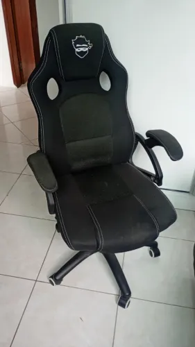 CADEIRA GAMER NINJA PRETA - COM DEFEITO - PARA CONSERTO OU PEÇAS