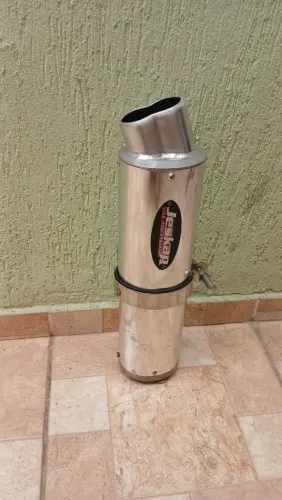 Escapamento jescap adaptável pra qualquer moto!!!