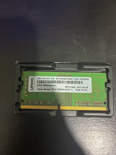 Memória ram de notebook 4gb DRR4 3200mhz