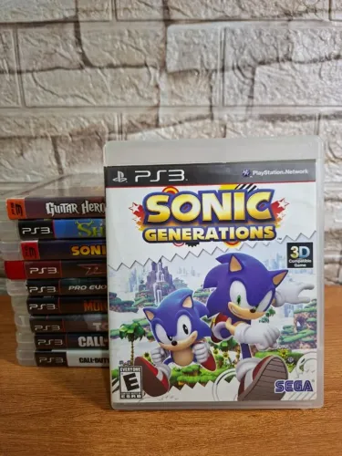 Sonic Generations - Mídia Física Novo (PS3)