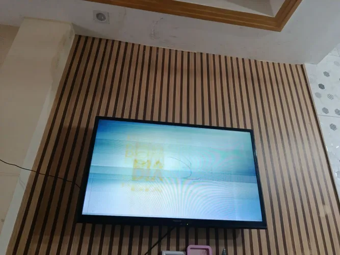 Tv de 40 polegada com defeito..
