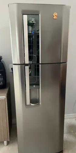 Geladeira/Refrigerador Electrolux Frost Free Duplex inox 382l