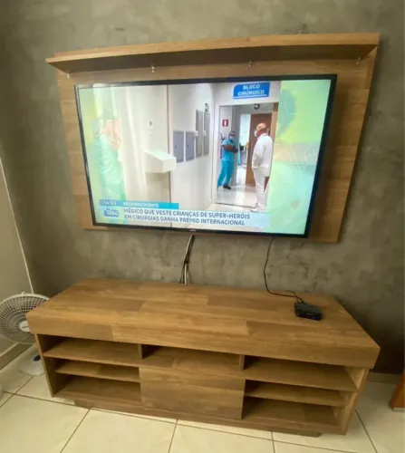 Rack com painel