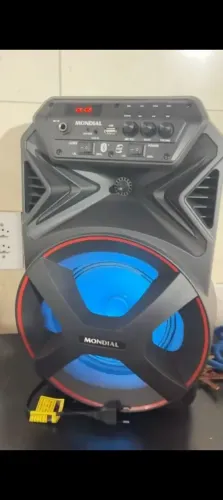 Kit Karaokê Som + 2 Microfones sem fio