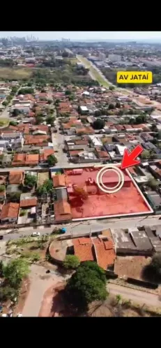 área com dez lotes juntos, jardim dos buriti-Aparecida de Goiania