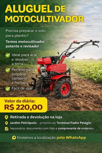 Tratorito Motocultivador