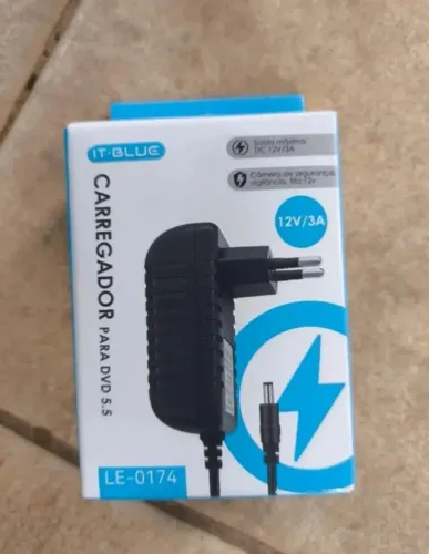 Fonte Carregador 12v 3a Pino 5.5mm It-blue *ENTREGA GRÁTIS*