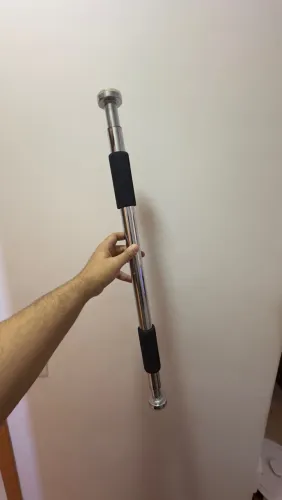 Barra Fixa de Porta Ajustável sem Parafuso