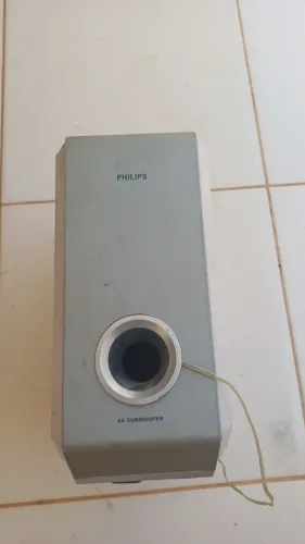 Subwoofer Philips para Home Theater ou Carro