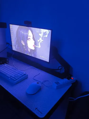 PC GAMER COMPLETO com monitor teclado e mouse.