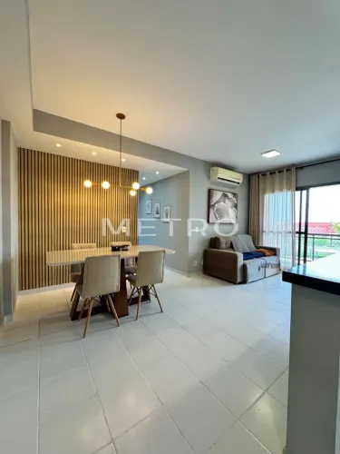 Apartamento para locação, 3 quartos, 2 banheiros, todo mobiliado.