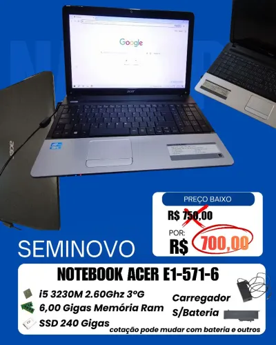 Notebook i5 Acer