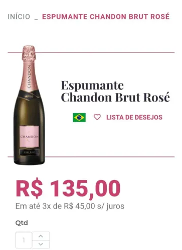 Espumante Rosé