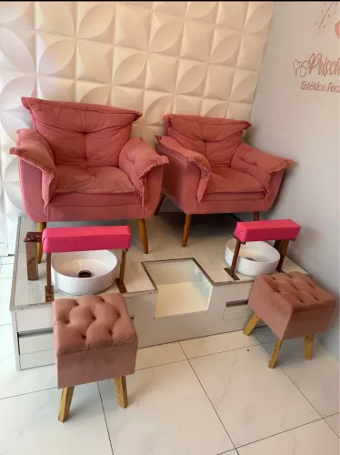 Bancada para spa dos pés 