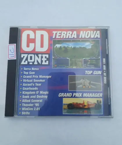 cd de jogo cd zone terra nova top gun grand prix e + 11c