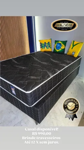 Conjunto box casal _ Molas ensacadas