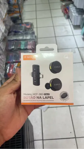 Microfone de lapela