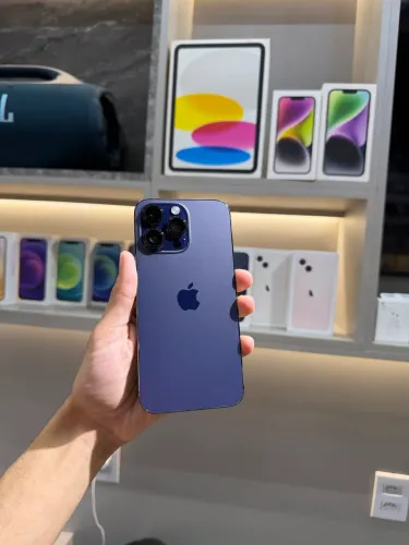 Roxo - 14 pro max 128 novinho