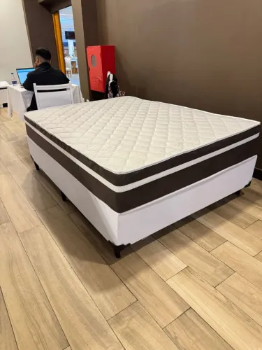 Cama Classic Casal Molas superlastics d26