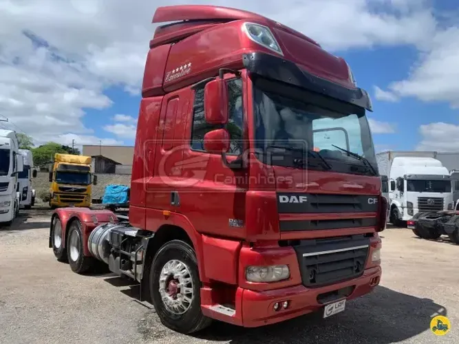 Daf CF85 410 6x2 teto alto automático Repasse