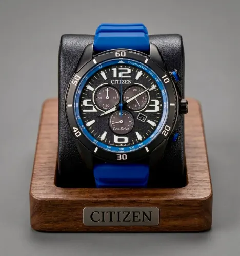 Relógio Citizen Sport Crono Azul Novo
