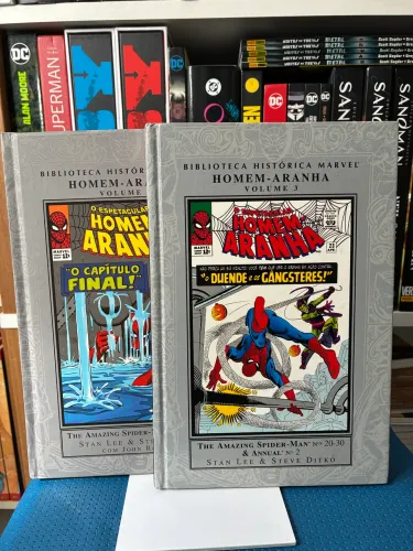 Homem aranha Biblioteca histórica Vol 3 e 4 
