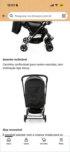 CARRINHO DE BEBÊ COSCO