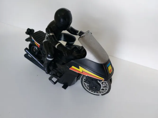 Brinquedo Antigo Moto Laser Coleçõe Antiguidade