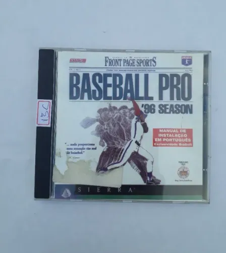 cd de jogo baseball pro season 1996 lacrado 13c