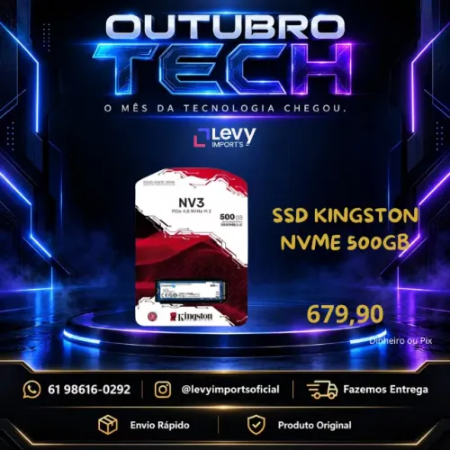 SSD NVME 500GB Kinston