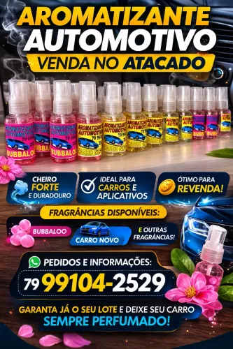 Cheirinho e aromatizante para veículos 