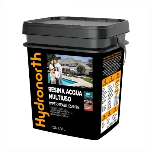 Resina Base D'agua Hydronorth Impermeável Incolor 18L