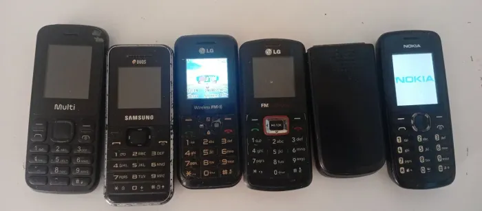 Celulares relíquias para colecionadores ou usuários