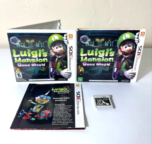 Luigi mansion dark mon Nintendo 3ds